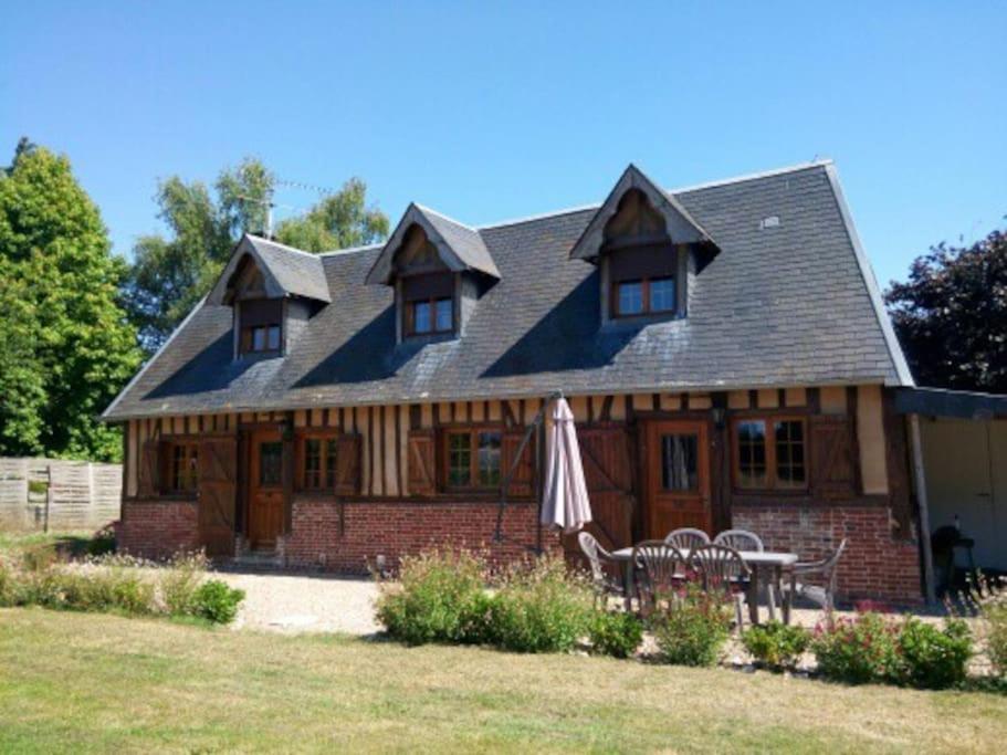 La Bergerie, Cottage Normand 5 Pers. Avec Piano Epreville-en-Lieuvin Экстерьер фото